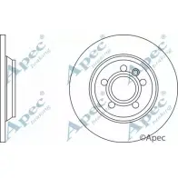 Тормозной диск APEC BRAKING 8DXE0HT Z B75S DSK2159 1265429381