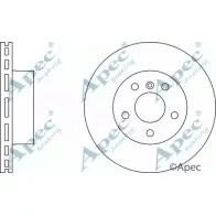 Тормозной диск APEC BRAKING Q 8E0TI3 DSK2202 Land Rover Discovery 1, 2 (L318) Внедорожник 4.0 V8 4x4 185 л.с. 1998 – 2004 W0E5L