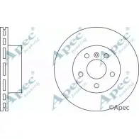 Тормозной диск APEC BRAKING J9NIT 05 PDW DSK2236 1265430129