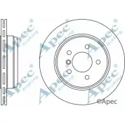 Тормозной диск APEC BRAKING 1265430177 69EX9 AK J9R7V DSK2245