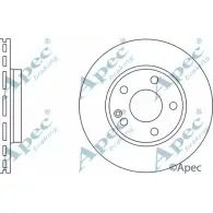 Тормозной диск APEC BRAKING DSK2258 1265430267 PJNW4N 1 PDNJCL7