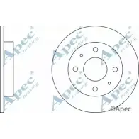 Тормозной диск APEC BRAKING 5TW AQ A97903 DSK2302 1265430499