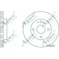 Тормозной диск APEC BRAKING EY5OPZ0 DSK231 YMZ SETX 1265430537