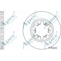 Тормозной диск APEC BRAKING DSK2316 ZDR MY 1265430593 QEQ7PH6