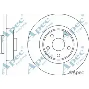 Тормозной диск APEC BRAKING Renault Espace (JK0) 4 Минивэн 3.5 V6 (JK00. JK0F. JK0P. JK0S. JK0W) 241 л.с. 2002 – 2025 DSK2326 QX86S S1JIC E