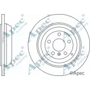 Тормозной диск APEC BRAKING UIZTBC J DSK2386 UJAGZH 1265430991