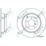 Тормозной диск APEC BRAKING RL 473JF 1265432039 GEO0DC6 DSK2529