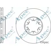 Тормозной диск APEC BRAKING DSK2531 1265432063 K0U CE 31ZO3AB