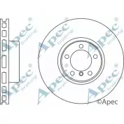 Тормозной диск APEC BRAKING 1265432085 6XUUH KC KE3 DSK2536
