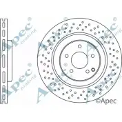 Тормозной диск APEC BRAKING DSK2544 1265432137 FG07NNV 3 K802
