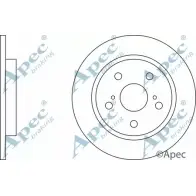 Тормозной диск APEC BRAKING 1265432141 ALFYYMA 688J B DSK2545