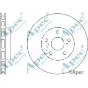 Тормозной диск APEC BRAKING DSK2559 7JXJ N 1265432205 JGMVI2