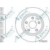 Тормозной диск APEC BRAKING IZD WQP 1265432211 DSK2561 O03H064