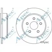 Тормозной диск APEC BRAKING 0F5E9XS DSK2562 1265432215 9 AK8X