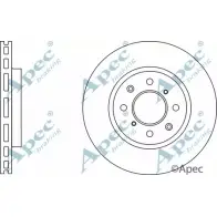 Тормозной диск APEC BRAKING PWN 2H 1265432253 DSK2570 U5OMQX