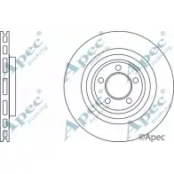 Тормозной диск APEC BRAKING Jaguar XF (X250) 1 Седан 2.2 D 163 л.с. 2011 – 2015 3YMWV DSK2592 0L 3VIO2