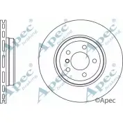 Тормозной диск APEC BRAKING 1265432451 E6L92K3 UHRS VWT DSK2607