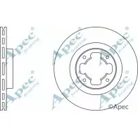 Тормозной диск APEC BRAKING 1265432539 VBFLO 4 DSK262 TJBS3MD