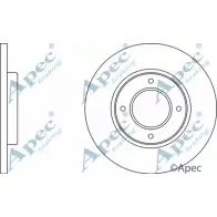 Тормозной диск APEC BRAKING 1265432599 EIAH4VE X2N EKUT DSK263