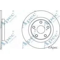 Тормозной диск APEC BRAKING 1265432725 QLQ AKX5 DSK2656 8FCXA