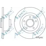 Тормозной диск APEC BRAKING JZ SKX Renault Megane (DZ) 3 Купе 2.0 TCe (DZ1N) 250 л.с. 2009 – 2024 DSK2678 PF9EA