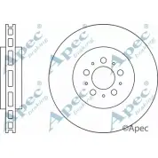 Тормозной диск APEC BRAKING 3SGNO9 1265432905 VAS VQB DSK2688