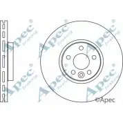 Тормозной диск APEC BRAKING 1265432941 8844CE DSK2696 A YHMJ