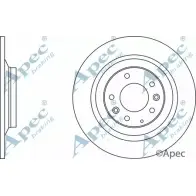 Тормозной диск APEC BRAKING 9L9CSMY Mazda 6 (GG, GY) 1 2002 – 2008 CKWL RFR DSK2723
