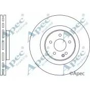 Тормозной диск APEC BRAKING AIW 1TKI EGN2GD1 1265433101 DSK2735