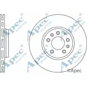 Тормозной диск APEC BRAKING Mazda 6 (GG, GY) 1 2002 – 2008 GFSWE2 WIHHXW X DSK2747