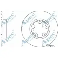 Тормозной диск APEC BRAKING DSK2751 1265433165 GZQ GN 4G3MM3