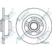 Тормозной диск APEC BRAKING 3A8LQAH DSK2821 8S 0ZU 1265433431