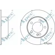 Тормозной диск APEC BRAKING DSK2840 Renault Master (FV) 3 Фургон 2.3 dCi 100 RWD (FV0B. FV0C. FV0D) 101 л.с. 2010 – 2025 4BN L5D5 BY6XSW