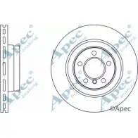 Тормозной диск APEC BRAKING DL BSPX 1265433613 DSK2860 WNQVDE