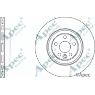 Тормозной диск APEC BRAKING DSK2921 1265433853 C R2YJ J3OLG