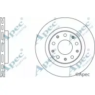 Тормозной диск APEC BRAKING OWM1S8G DSK2949 EW YE6 1265433985