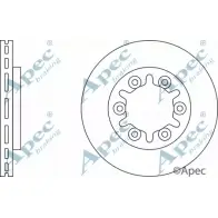 Тормозной диск APEC BRAKING L881W JDN UG5P DSK2989 1265434153