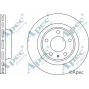 Тормозной диск APEC BRAKING DSK3048 VMYSESW XZ SNC8 1265434415