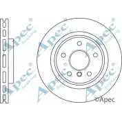 Тормозной диск APEC BRAKING DSK3061 1265434477 5IT8C8 F5W MFT