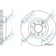 Тормозной диск APEC BRAKING ATRTVV 1265434731 NBQF V DSK3130