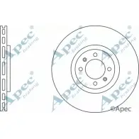 Тормозной диск APEC BRAKING URAWQ DSK3132 JBC D48E 1265434735
