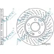 Тормозной диск APEC BRAKING F HB4MP9 DSK3209 P6T99 1265434985