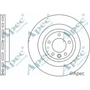 Тормозной диск APEC BRAKING YYUIX8D GN47 IDQ 1265435129 DSK3244