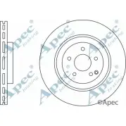 Тормозной диск APEC BRAKING DSK3273 8XZ374 1265435213 9 228F