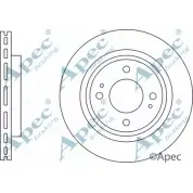 Тормозной диск APEC BRAKING 27DTJ7C 1265435251 DSK3282 9 VVGG