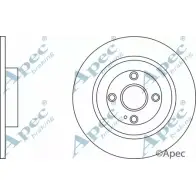 Тормозной диск APEC BRAKING 1265435277 M4 UKI D64K16 DSK3298