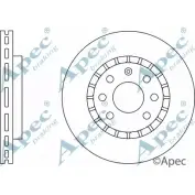 Тормозной диск APEC BRAKING NACZ B89 H0Q28B 1265435723 DSK518