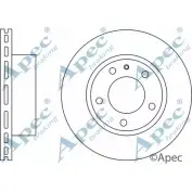 Тормозной диск APEC BRAKING 30V1U DSK527 EJP 6SZP 1265435883