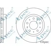 Тормозной диск APEC BRAKING UYNG1XB 32 PEAE 1265435917 DSK530