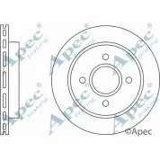 Тормозной диск APEC BRAKING NLHYUY J 9NOPYU DSK534 1265435969